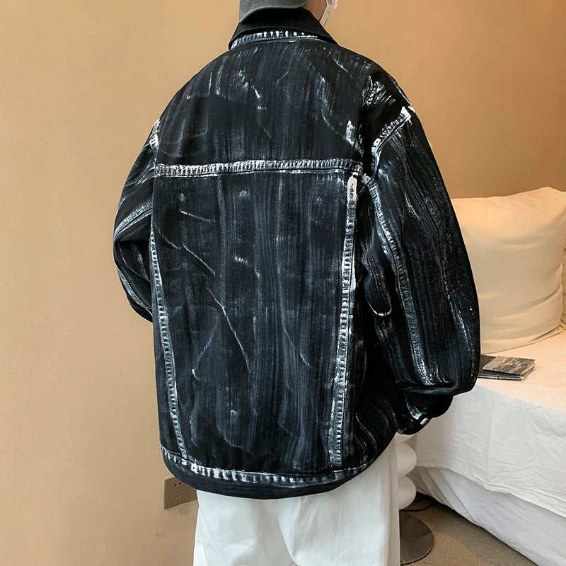 Tie Dye Vintage Denim Jacket