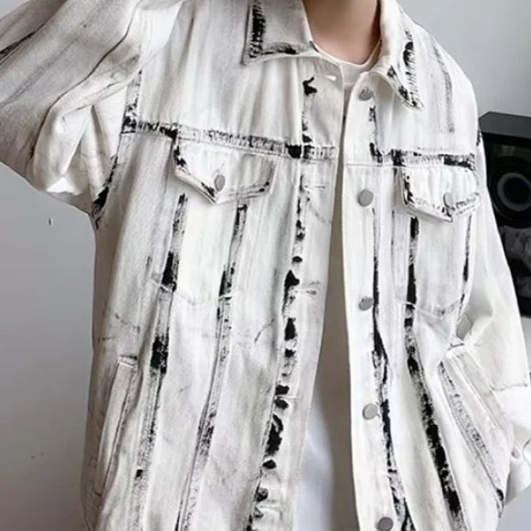 Tie Dye Vintage Denim Jacket