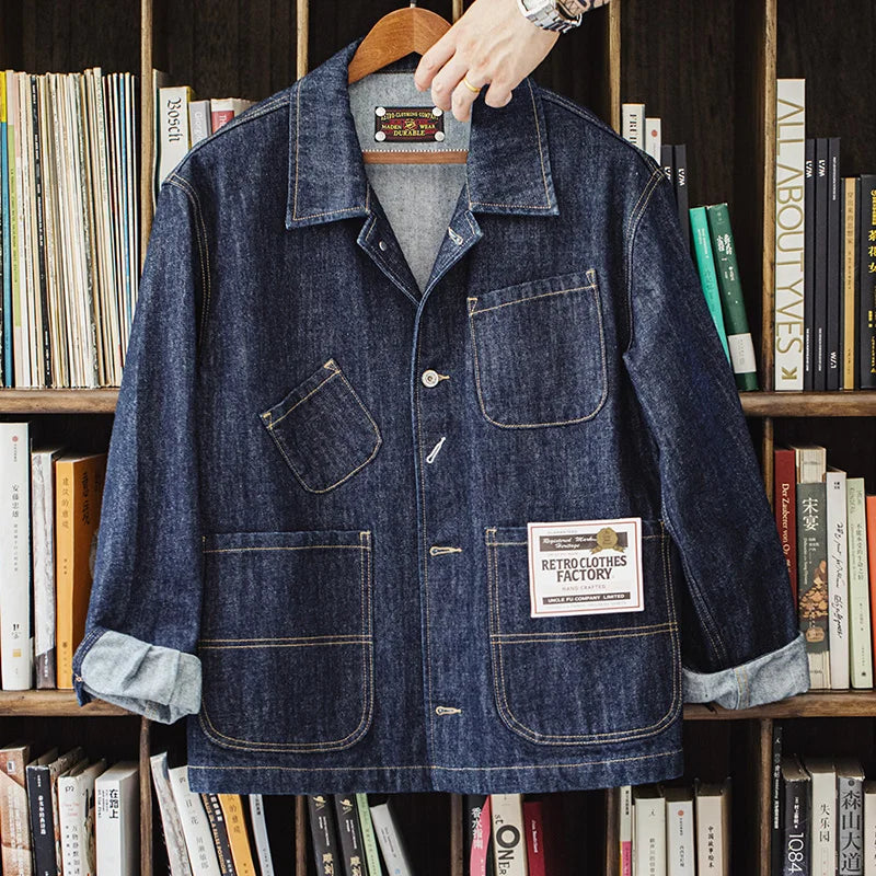 Asymmetrical Denim Jacket