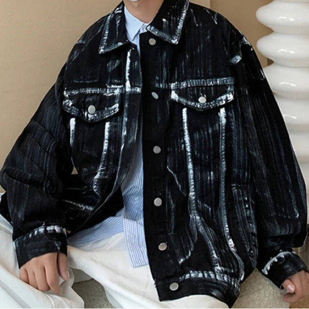 Tie Dye Vintage Denim Jacket