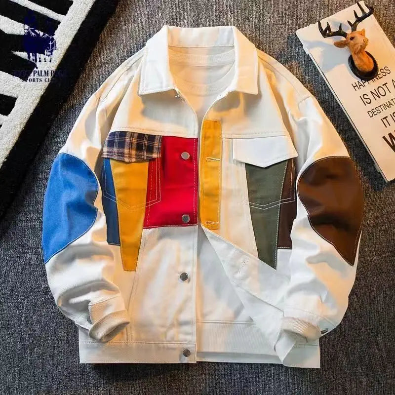 Patchwork Loose Denim Jacket