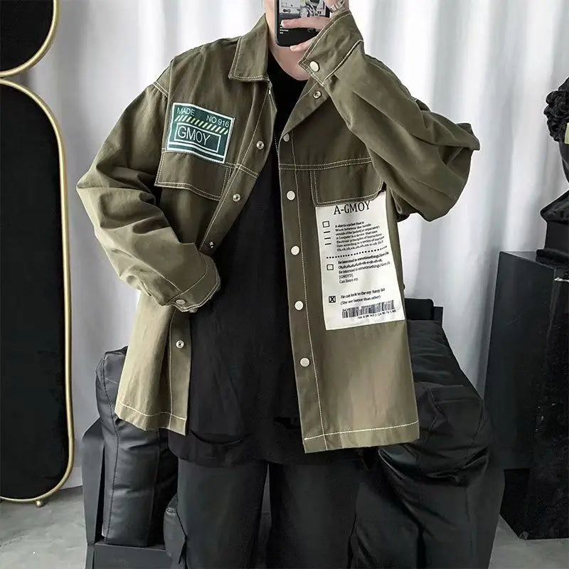 Loose Pockets Denim Jacket