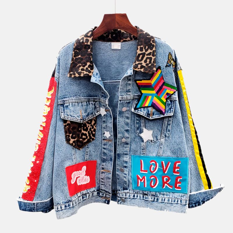 Loose High Street Denim Jacket