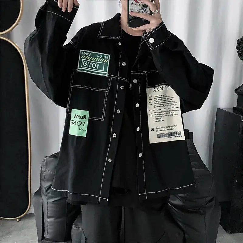 Loose Pockets Denim Jacket