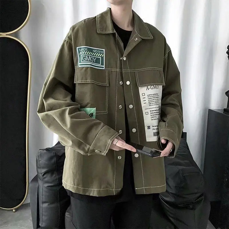 Loose Pockets Denim Jacket