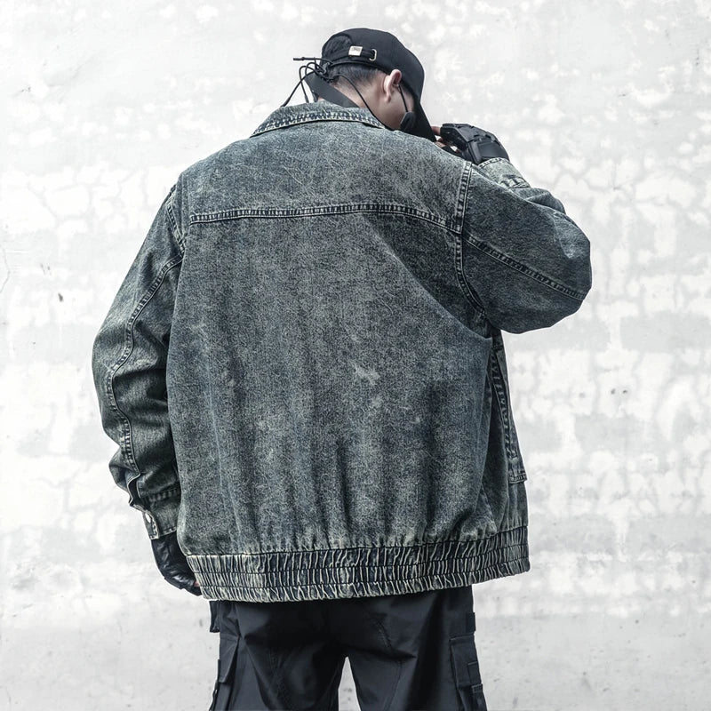 Washed Vintage Denim Jacket